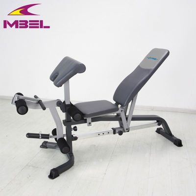 조절 가능한 체육관 피트니스 장비 Ab 실력 운동용 좌석 회색/검은