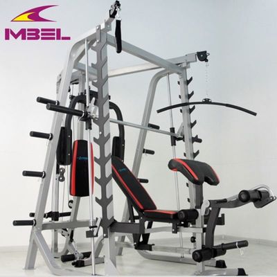 152kg NW 회색/검은 체육관 장비 스미스 기계 강력 훈련 시설