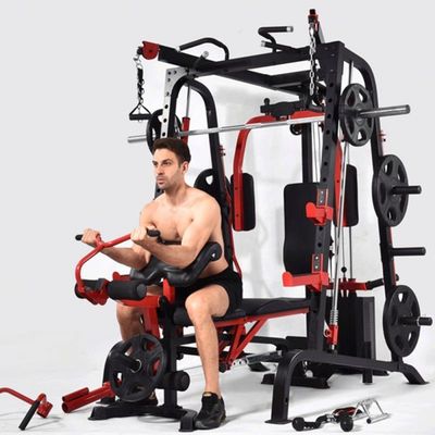 홈 체육관 피트니스 장비 다기능 체육관 기계 90Lbs 무게 스택