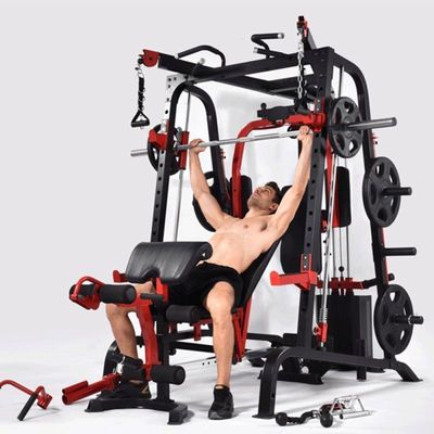 홈 체육관 피트니스 장비 다기능 체육관 기계 90Lbs 무게 스택
